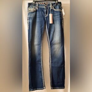 NWT Rock Revival - Raven Bootcut Embellished Jeans